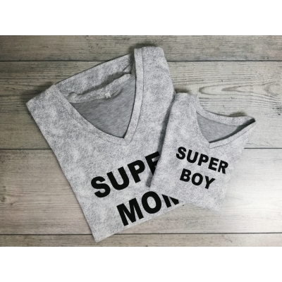 T-shirt damski SUPER MOM